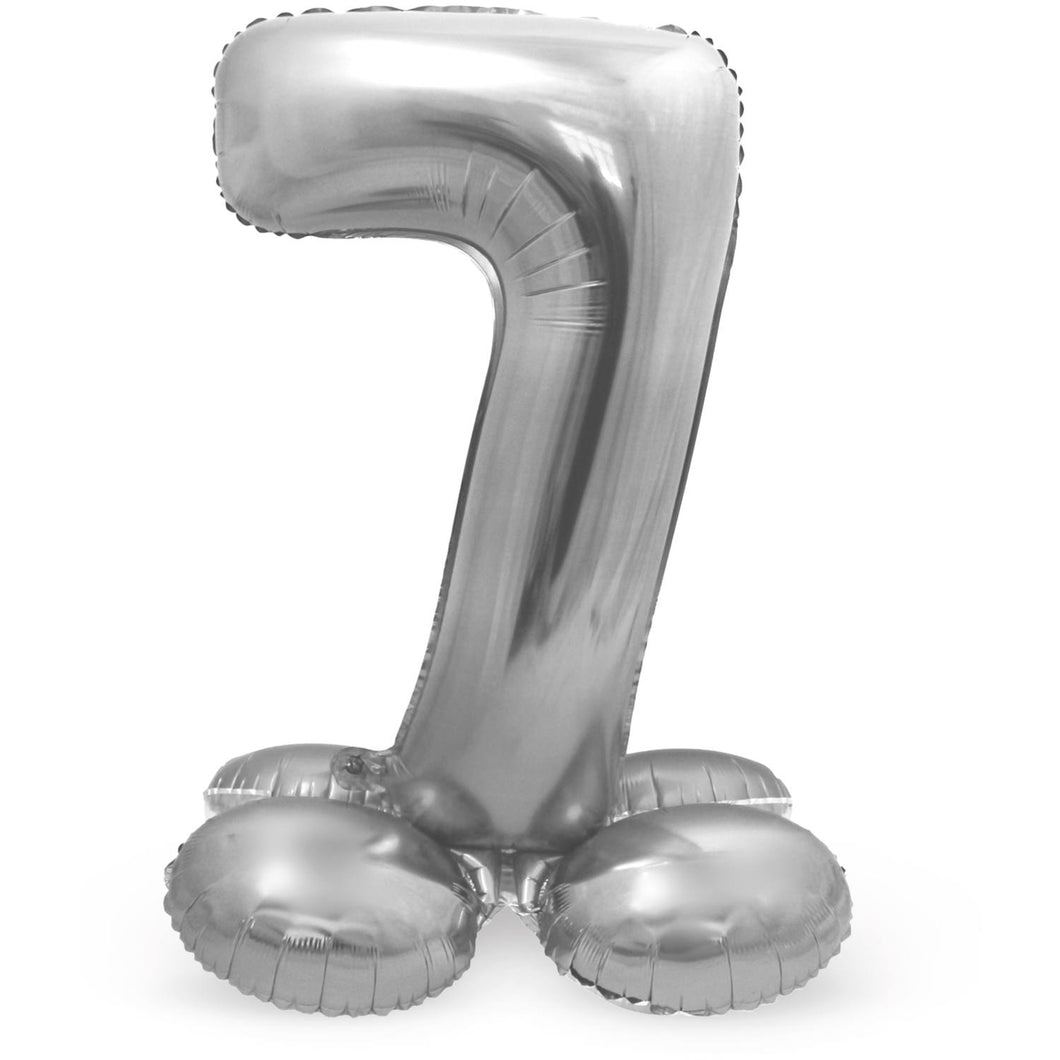 Folieballon met Standaard Cijfer 7