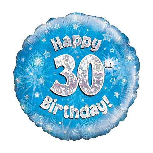 Happy Birthday Blauw 30