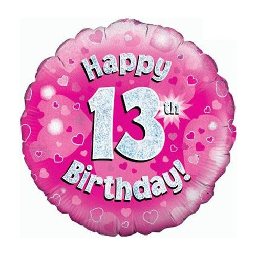 Happy 13th Birthday - Pink