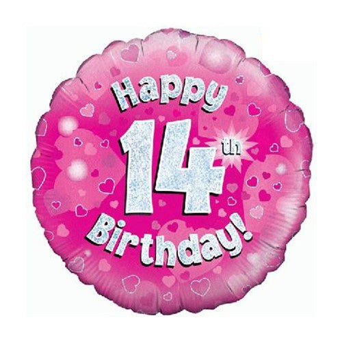 Happy 14th Birthday - Pink