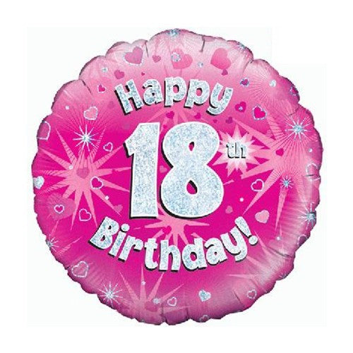 Happy 18th Birthday - Pink