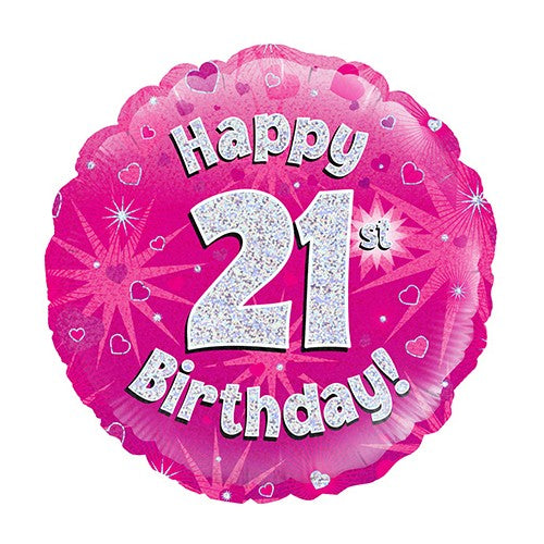Happy 21th Birthday - Pink