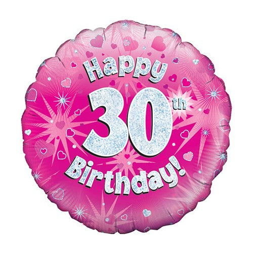 Happy 30th Birthday - Pink