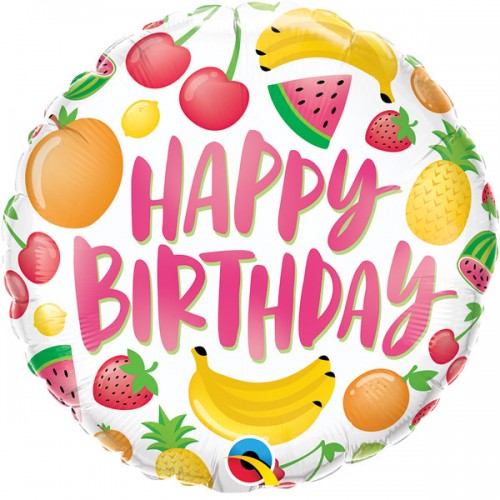 Happy Birthday - Fruits