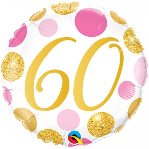 60 - Pink Gold Dots